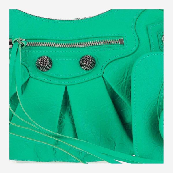 26d818f9a8bbcf5 ia 4 BALENCIAGA Spring Summer Green Shoulder Bag