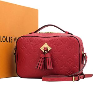 2936 2 1 Louis Vuitton Epi Alma Hand Bag Gold