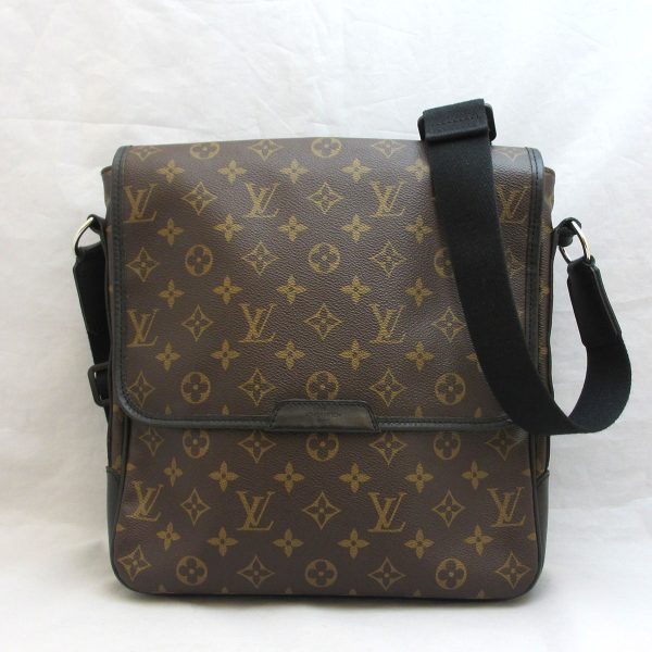 3 lv180427 4r Louis Vuitton Monogram Macassar Bus MM Crossbody