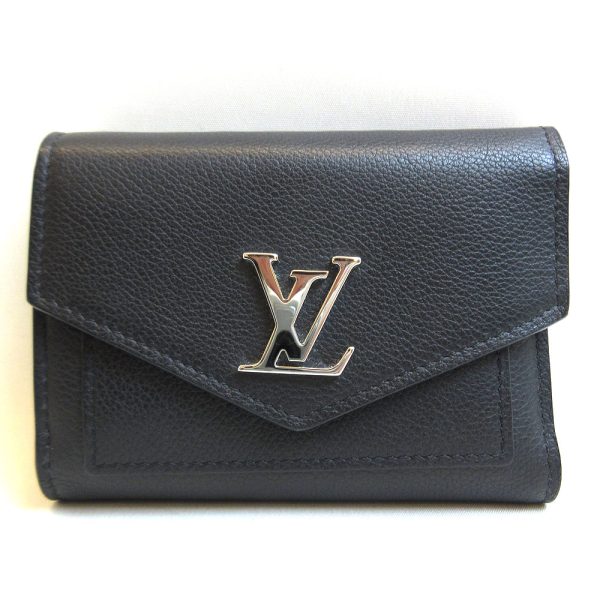 3 lv210104 2u Louis Vuitton My Lock Me Wallet Black