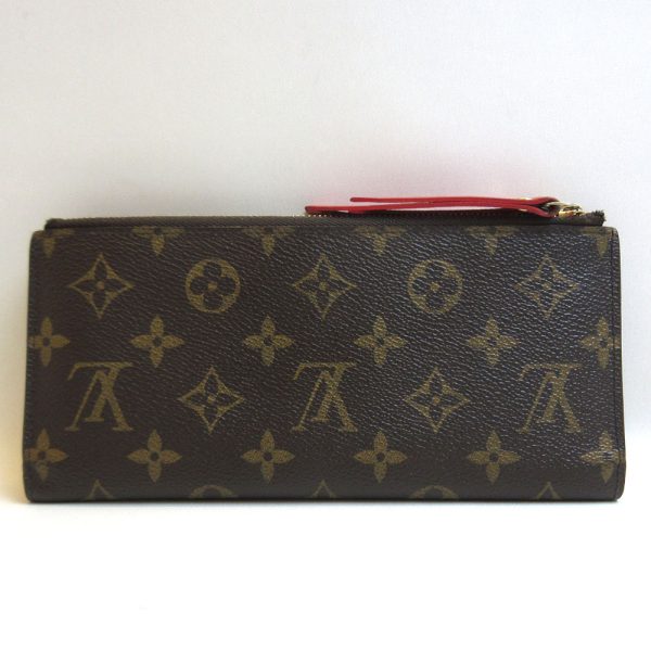 3 lv210429 2u 01 Louis Vuitton Portefeuille Adele Coquelicot M61287 Long Wallet