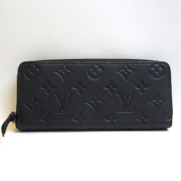 3 lv210715 1u Louis Vuitton Empreinte Portefeuille Wallet Black Long