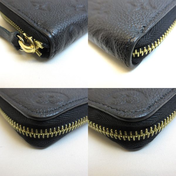 3 lv210715 1u 02 Louis Vuitton Empreinte Portefeuille Wallet Black Long