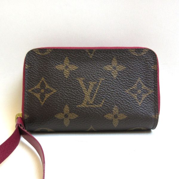 3 lv210916 1ta Louis Vuitton Multicult Fuchsia Brown Card Case Monogram