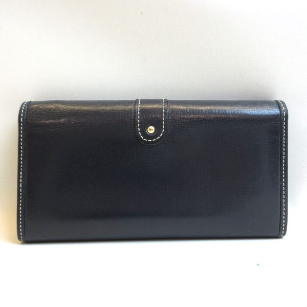 3 lv211011 1 01 Louis Vuitton Long Wallet Portefeuille Sarah Cuir Utah Blue