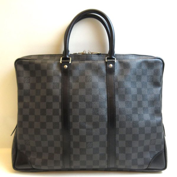 3 lv211118 1u Louis Vuitton Bag Porte Cumin Voyage Briefcase Graphite N41125