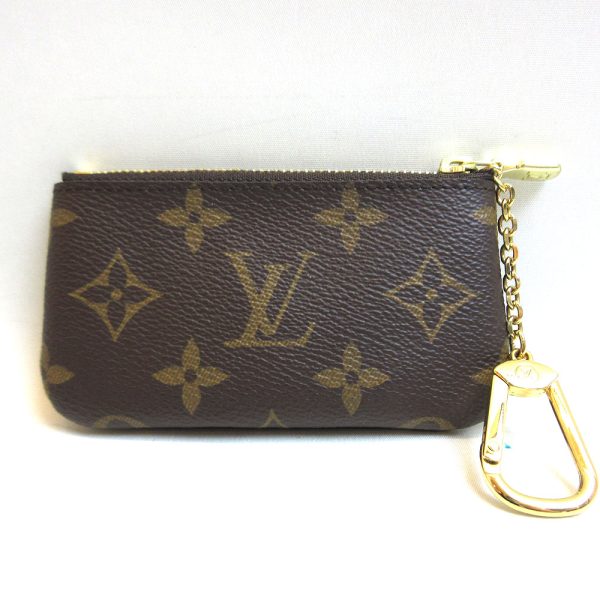 3 lv211123 2ta 01 Louis Vuitton Brown Key Ring Coin Monogram