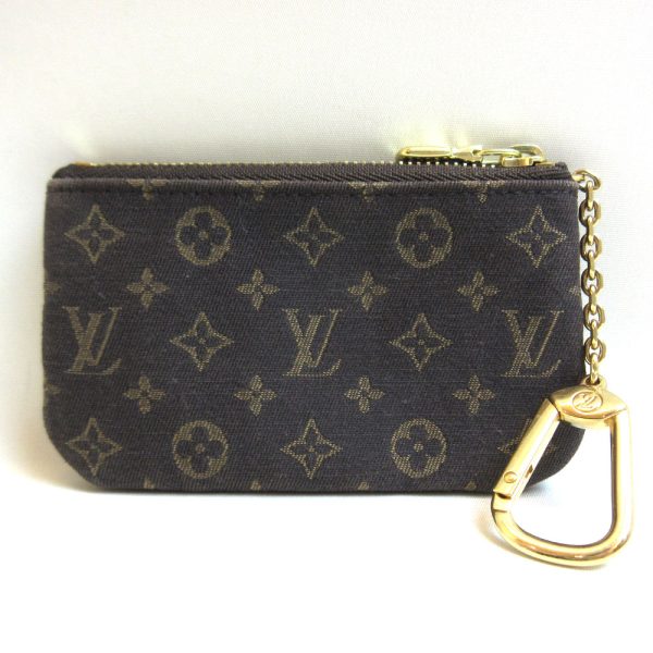 3 lv220117 4ta Louis Vuitton Pochette Key Ring Case Coin M95230