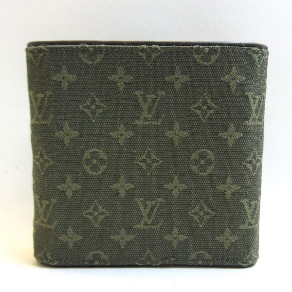 3 lv220306 5u 01 Louis Vuitton Wallet Monogram Mini Tri fPortobiert Khaki