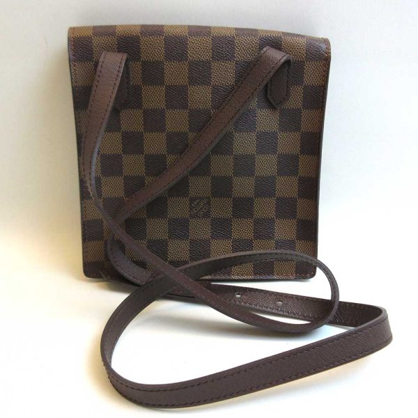 3 lv220526 1ta 01 Louis Vuitton Pimlico Ebene Brown Mini Shoulder Bag Damier