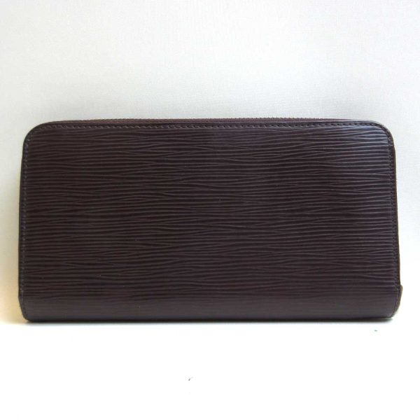 3 lv220607 1u 01 Louis Vuitton Zippy Wallet Brown Long Wallet Epi M60434