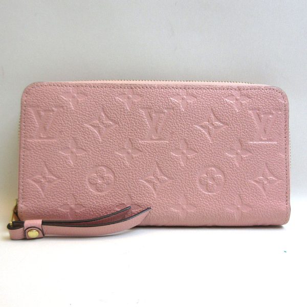 3 lv220616 2u Louis Vuitton Zippy Pink Long Wallet Empreinte M64090