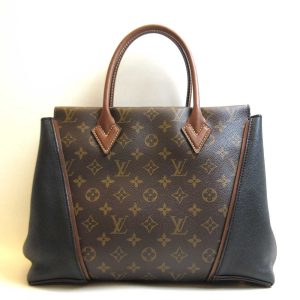 3 lv220630 4ta Louis Vuitton Bowling Vanity Deauville Bag Monogram Brown