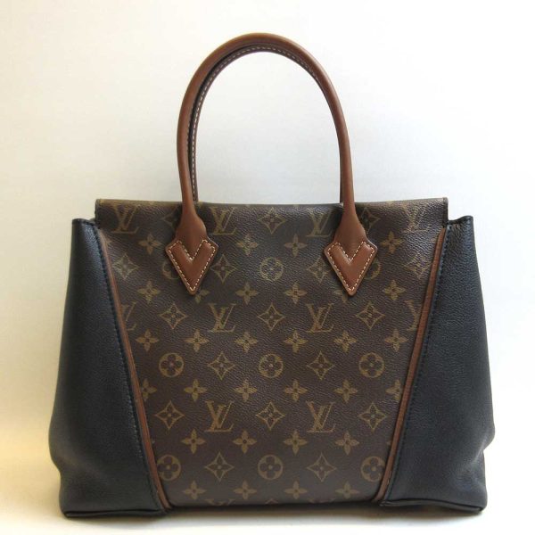 3 lv220630 4ta 01 Louis Vuitton W Tote Bag Handbag Monogram Black