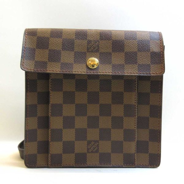 3 lv220804 2u Louis Vuitton Bag Pimlico Ebene Brown Mini Shoulder Bag Damier