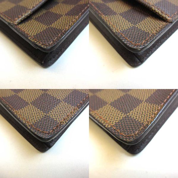 3 lv220804 2u 03 Louis Vuitton Bag Pimlico Ebene Brown Mini Shoulder Bag Damier