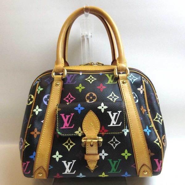 3 lv221223 1ta Louis Vuitton Bag Priscilla Noir Black Multicolor