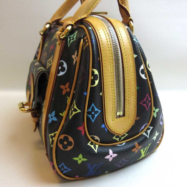 3 lv221223 1ta 02 Louis Vuitton Bag Priscilla Noir Black Multicolor