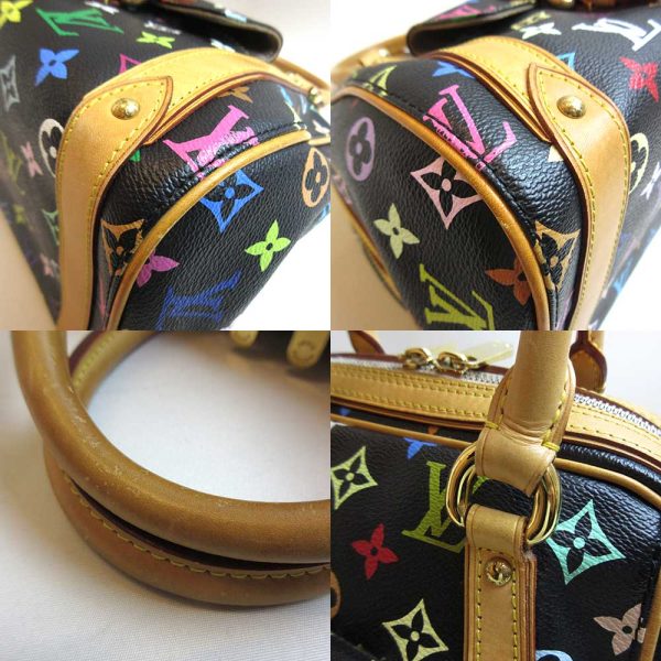 3 lv221223 1ta 04 Louis Vuitton Bag Priscilla Noir Black Multicolor