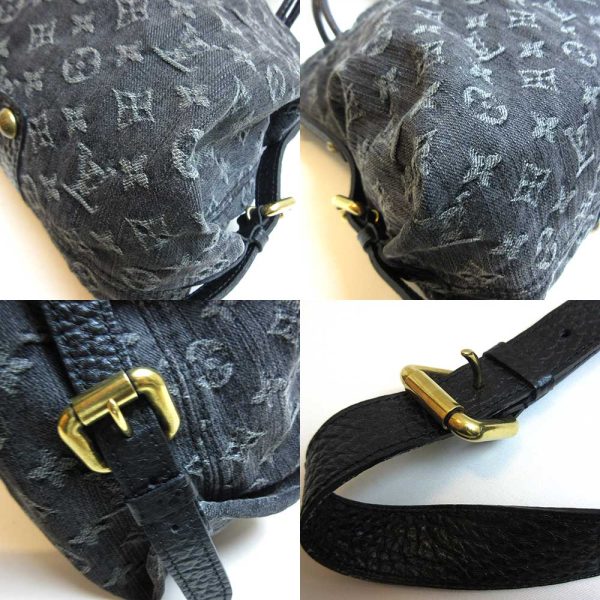 3 lv230106 1ta 02 Louis Vuitton Neo Cabby MM Noir Black Denim M95351