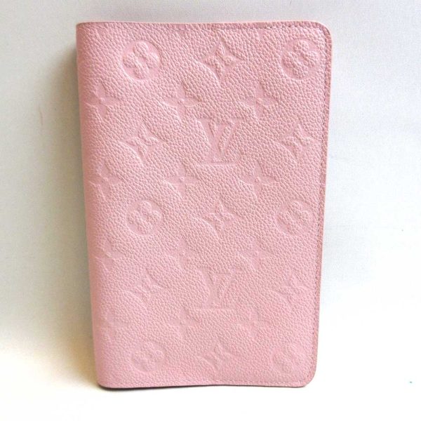 3 lv230305 1u 01 Louis Vuitton Accessories Book Empreinte Pink Rose Ballerine