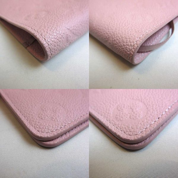 3 lv230305 1u 02 Louis Vuitton Accessories Book Empreinte Pink Rose Ballerine