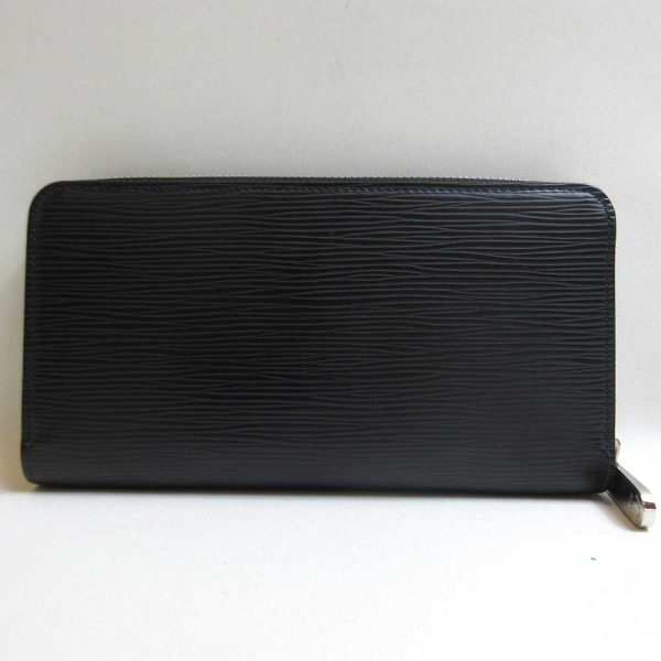 3 lv230325 1u 01 Louis Vuitton Long Wallet Zippy Wallet Epi Black M61857