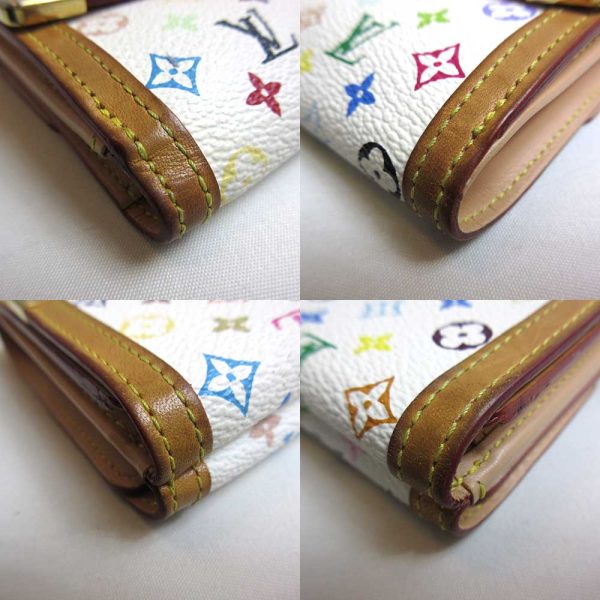 3 lv230403 1u 02 Louis Vuitton Wallet Monogram Multi Tri fPortobier Cult White