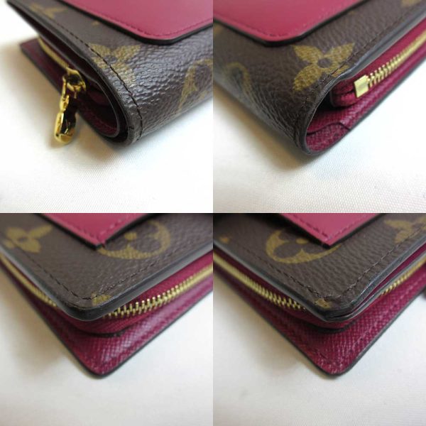 3 lv230428 2u 02 Louis Vuitton Wallet Juliet Fuchsia Monogram