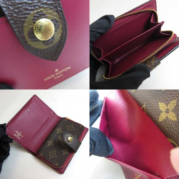 3 lv230428 2u 03 Louis Vuitton Wallet Juliet Fuchsia Monogram