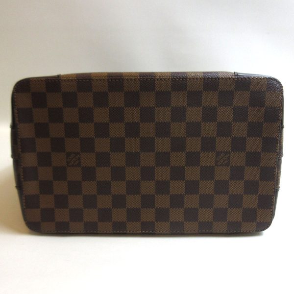 3 lv230501 1u 02 Louis Vuitton Damier Hampstead MM Tote Bag N51204 Brown