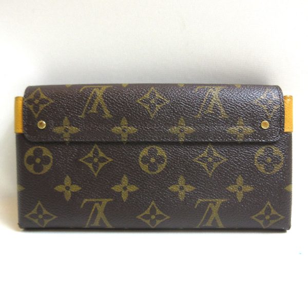 3 lv230517 2u 01 Louis Vuitton Long Wallet Portefeuille Monogram Yellow M60505