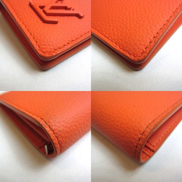 3 lv230521 1u 02 Louis Vuitton Portefeuille Blaza Aerogram Long Wallet Orange