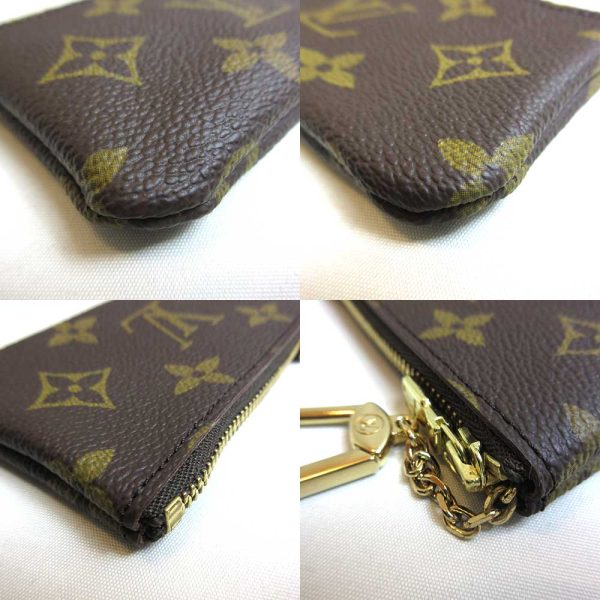 3 lv230619 2u 02 Louis Vuitton Pochette Brown Key Ring Coin Case Coin Monogram