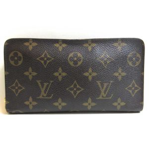 3 lv230702 3u Prada Canvas Leather Wallet Blue Black