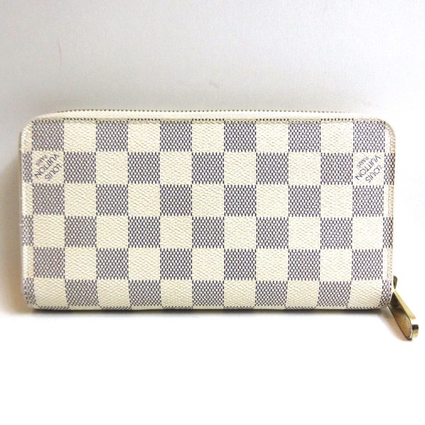 3 lv230708 1u 01 Louis Vuitton Zippy Wallet Damier Azur Long Wallet