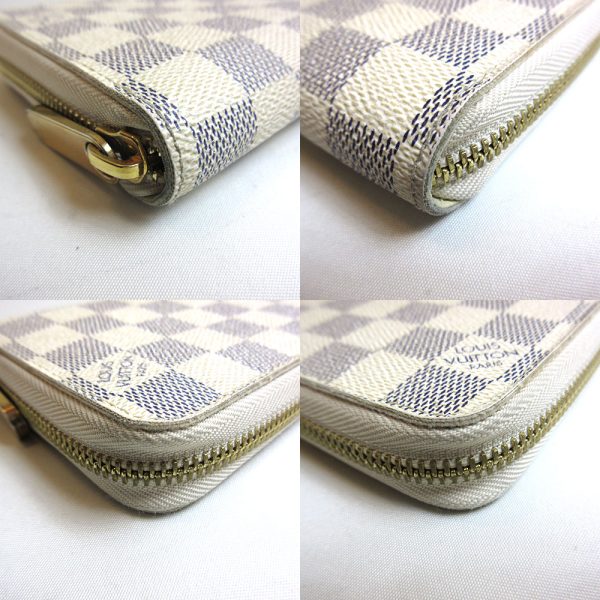 3 lv230708 1u 02 Louis Vuitton Zippy Wallet Damier Azur Long Wallet