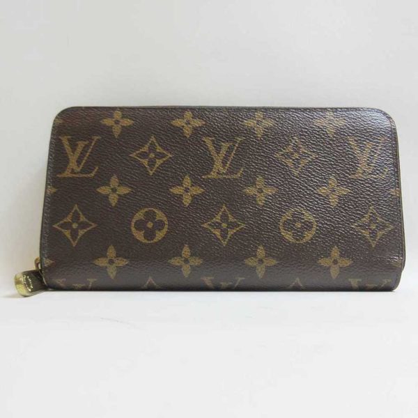 3 lv230810 1m Louis Vuitton Long Wallet Zippy Wallet Monogram M42616