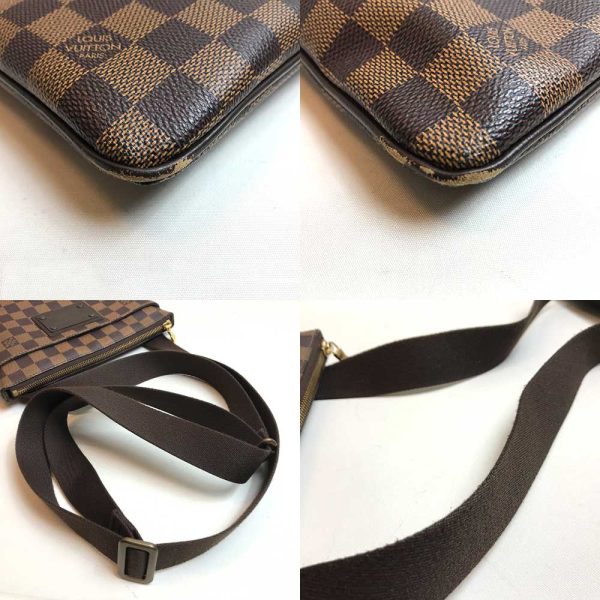 3 lv230823 1u 02 Louis Vuitton Pochette Plat Brooklyn Damier Crossbody