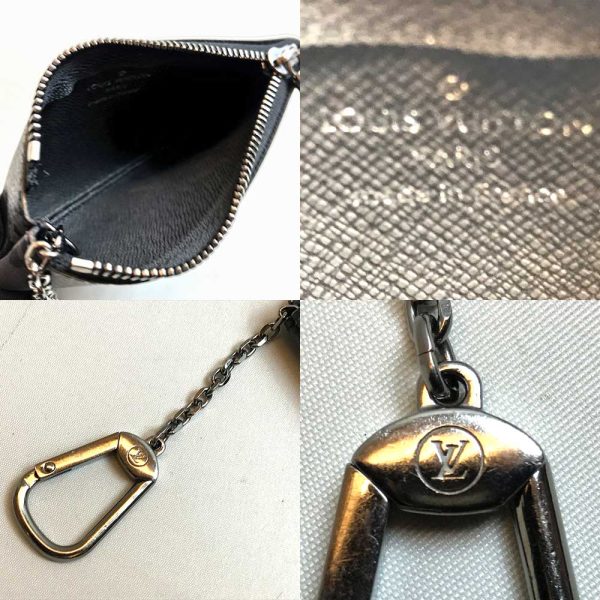 3 lv230901 1m 03 Louis Vuitton Coin Case Eclipse Reverse Pochette Cle Black