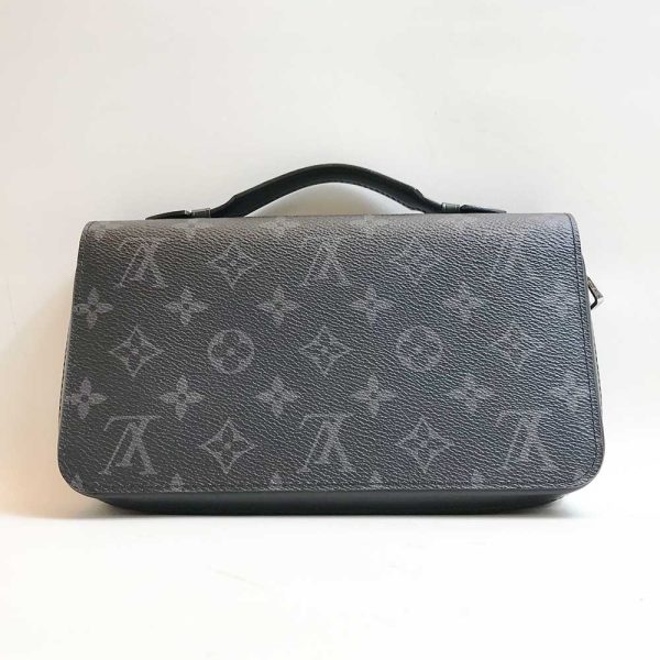 3 lv230914 2m 01 Louis Vuitton Long Wallet Eclipse Zippy XL Black