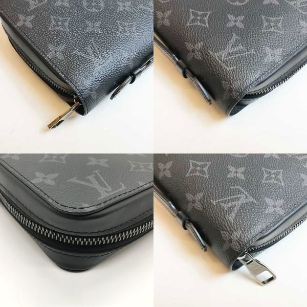 3 lv230914 2m 02 Louis Vuitton Long Wallet Eclipse Zippy XL Black