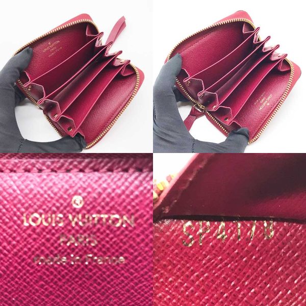 3 lv230928 2m 03 Louis Vuitton Card Case Monogram Multicult Fuchsia M61299