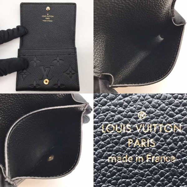 3 lv231012 2m 03 Louis Vuitton Card Case Empreinte Anvelop Carte de Visite Black