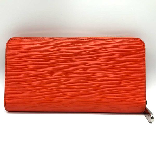 3 lv231028 1u 01 Louis Vuitton Long Wallet Epi Orange