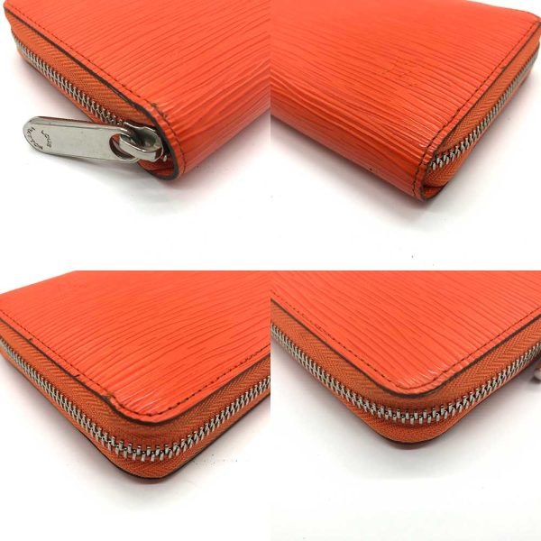 3 lv231028 1u 02 Louis Vuitton Long Wallet Epi Orange