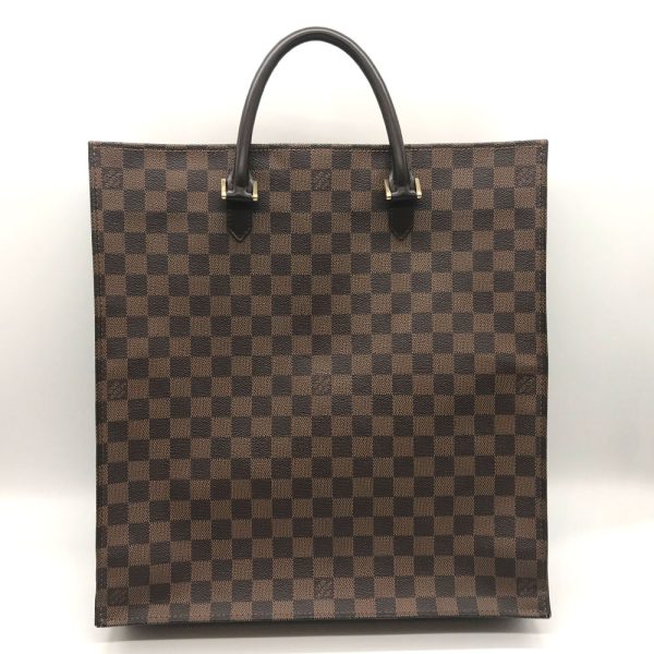 3 lv231127 3o 01 Louis Vuitton Tote Sappura Damier Brown Black N51140