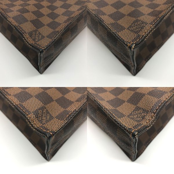 3 lv231127 3o 02 Louis Vuitton Tote Sappura Damier Brown Black N51140