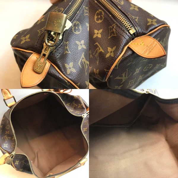 3 lv231210 1o 04 Louis Vuitton Bag Keepall 45 Monogram Hand M41428