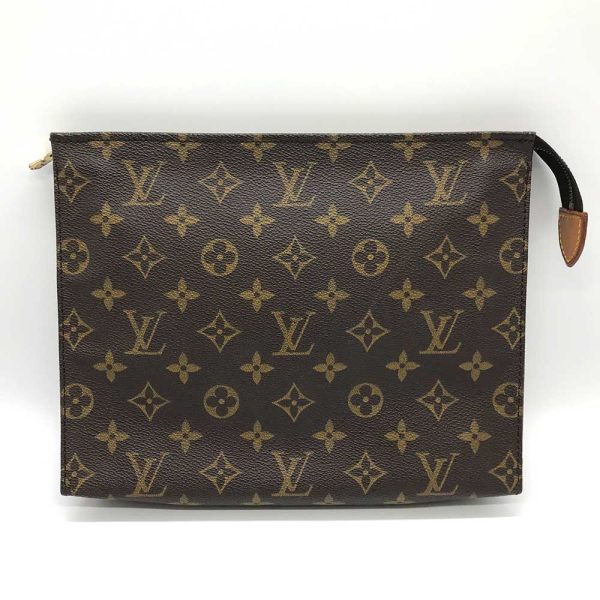 3 lv231210 2o Louis Vuitton Pochette Toilette 26 Shoulder Bag Monogram Pouch Clutch M47542